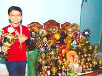 Girish Koushik with awards