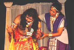 A still from Yayathi play