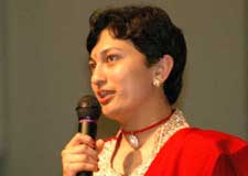 Suman Nagarkar at Sahyadri Ugadi celebration