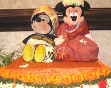 Micky and Mini become Shri and Shrimati