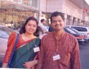 Sanjay Rao and Meena Rao in Detroit