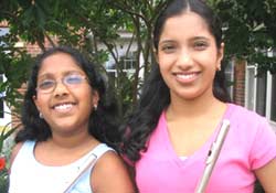 Seema Sindhu Playing Western Flute