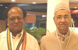 Literary ambassadors from Karnataka Champa and Channavir Kanavi