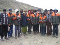Troup from Sydney in Kailasa Parvata