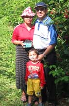 S Joshi family visit to Butlers Orchard
